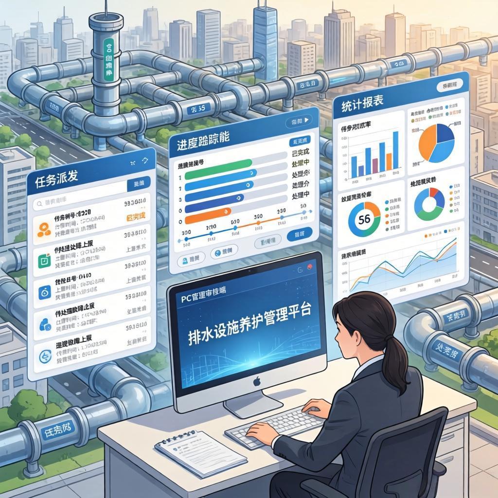排水设施养护系统